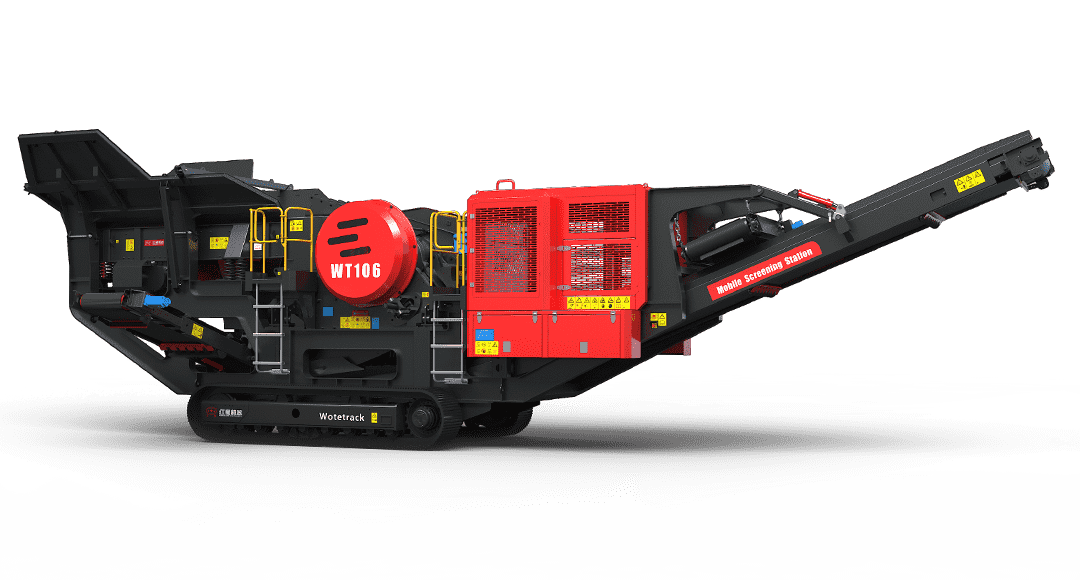 Wotetrack履带式移动破碎筛分站