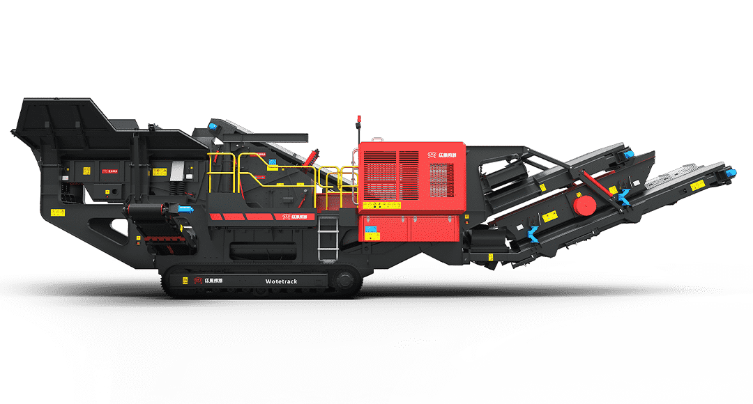 Wotetrack履带式移动破碎筛分站