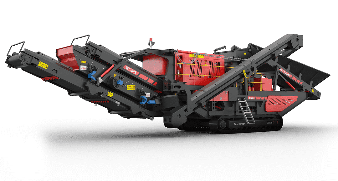 Wotetrack履带式移动破碎筛分站