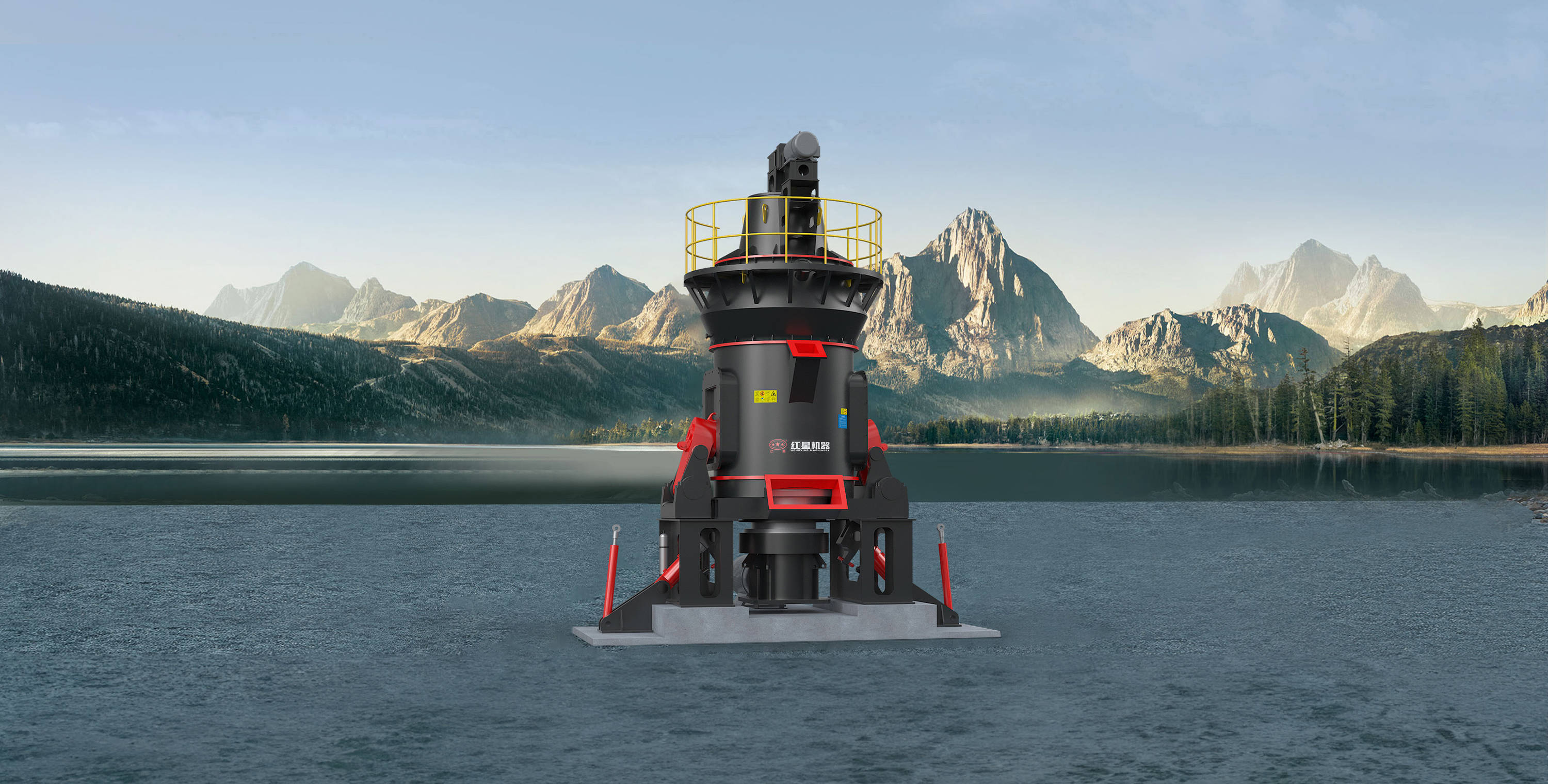 HLM系列立式磨粉机